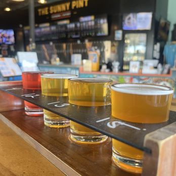 The Sunny Pint - The $12 flight of beer, 36 beers on tap - Beer Bar Near Me - Wildwood, Florida The Sunny Pint - The $12 flight of beer, 36 beers on tap - Beer Bar Near Me - Wildwood, Florida