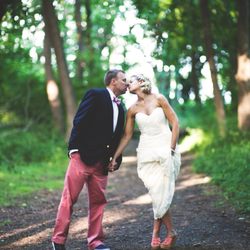 BellaBeauty Bridal - The Gorgeous couple Aura & Scott at Glen Manor.