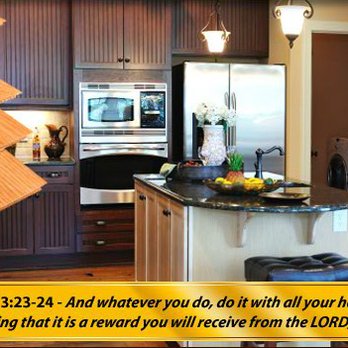 The Jewish Carpenter - a kitchen with wood flooring - General Contractors Near Me