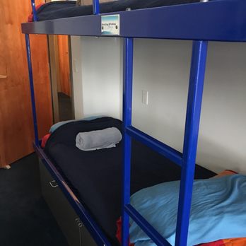 ITH Pacific Tradewinds Hostel - Room with 7 other bunk beds. They provide a towel! And there is storage underneath the bed. Just bring a lock! - Hostels Near Me - San Francisco, California ITH Pacific Tradewinds Hostel - Room with 7 other bunk beds. They provide a towel! And there is storage underneath the bed. Just bring a lock! - Hostels Near Me - San Francisco, California
