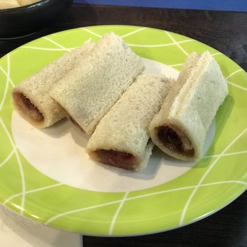 Sushi Train - Peanut Butter Jelly Roll Sushi - 4 Pieces - Sushi Bars Near Me - Minneapolis, Minnesota Sushi Train - Peanut Butter Jelly Roll Sushi - 4 Pieces - Sushi Bars Near Me - Minneapolis, Minnesota