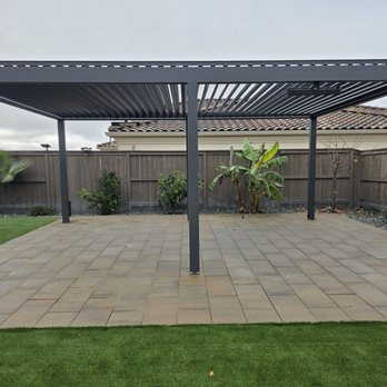 TC Awning - Motorized louvered pergola - Patio Coverings Near Me - Orangevale, California