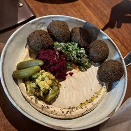 Falafel dish