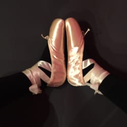 Harts Dancewear - Final product after elastic and ribbon. Much thanks to Harts
