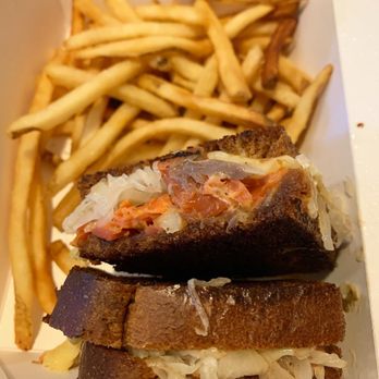 Downriggers - Salmon Reuben - American Near Me - Friday Harbor, Washington Downriggers - Salmon Reuben - American Near Me - Friday Harbor, Washington