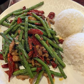 Hunan House - Dry Fried String Beans / Pork / 干煸四季豆 - Desserts Near Me - San Francisco, California