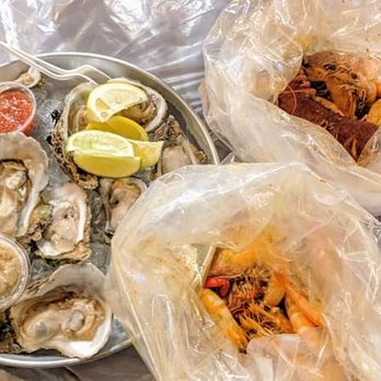 Hotspot Cajun Seafood House - Raw oysters, cajun shrimp, buttered shrimp - Seafood Near Me - Cypress, Texas
