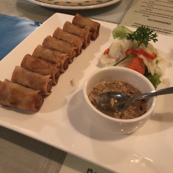 Battambang  - Lawt (appetizer) Crispy spring rolls. Ground pork, bean thread, onion, and ground peanuts. - Cambodian Near Me - Oakland, California