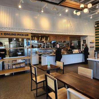Shake Shack Cedar Hills - Indoor dining area. - Burgers Near Me - Beaverton, Oregon Shake Shack Cedar Hills - Indoor dining area. - Burgers Near Me - Beaverton, Oregon