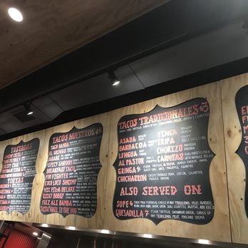 Taco Bamba Springfield - Great Menu! - Tacos Near Me - Springfield, Virginia