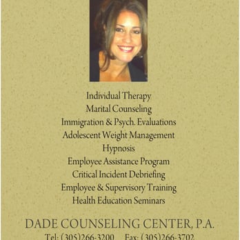 Calderon Patricia, PHD - Dade Counseling Center, P.A. - Doctors Near Me - Miami, Florida Calderon Patricia, PHD - Dade Counseling Center, P.A. - Doctors Near Me - Miami, Florida