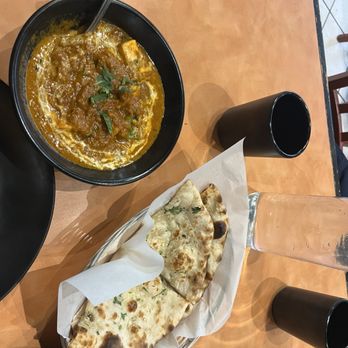 Biryani Junction - Garlic Naan and Kadai Paneer - Indian Near Me - Newark, California