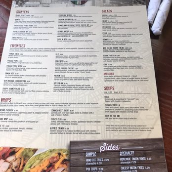 Panini's Bar & Grill - Menu - New American Near Me - Kent, Ohio