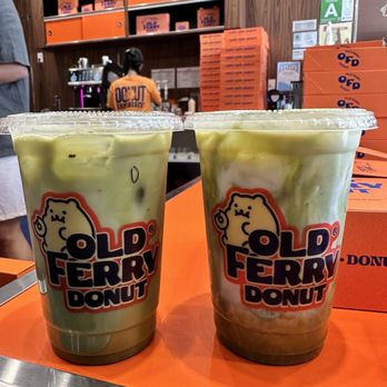 Old Ferry Donut - Matcha Latte - Donuts Near Me - San Gabriel, California Old Ferry Donut - Matcha Latte - Donuts Near Me - San Gabriel, California