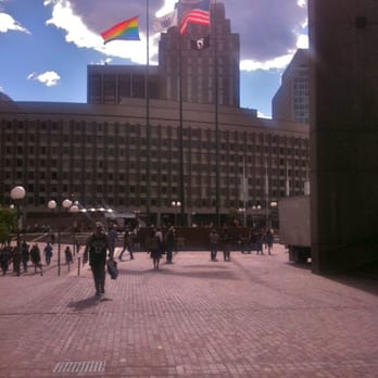 Boston City Hall - City Hall Plaza, 2010 Boston Pride Week - Town Hall Near Me - Boston, Massachusetts