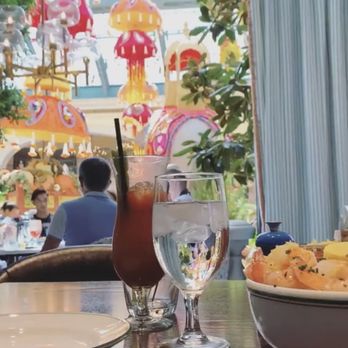 Sadelle's - Favorite Bloody Mary (green olive infused vodka) !! - Breakfast & Brunch Near Me - Las Vegas, Nevada