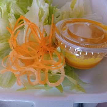 Sushi 99 - The salad that comes with dinner - Japanese Near Me - Orlando, Florida