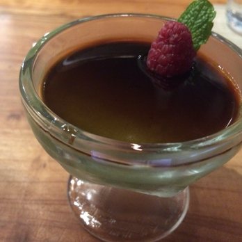 Hinata - Matcha Panna Cotta w/Okinawa Black Sugar Syrup- Delicious- a must order! - Sushi Bars Near Me - San Francisco, California