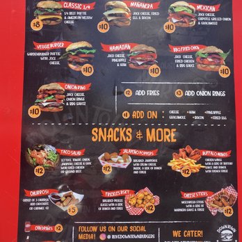 Downtown Burgers - Menu - Burgers Near Me - Austin, Texas Downtown Burgers - Menu - Burgers Near Me - Austin, Texas