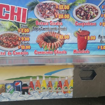 Mariscos Culichi - Best campechana in the county - Food Trucks Near Me - Turlock, California
