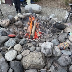 Talkeetna Wilderness Lodge and Cabins - Fire pit