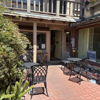 Haifa Coffeehouse - Front of store in the alleyway of Toto - Coffee & Tea Near Me - Carmel-by-the-Sea, California