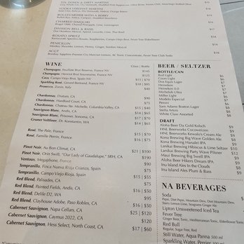 The Dotted Line - Menu - Breakfast & Brunch Near Me - Honolulu, Hawaii