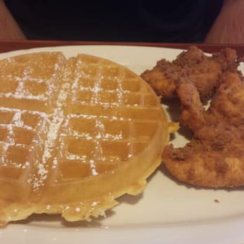 Breakfastime - Chicken and waffles...very yummy and large portion for the price! - Breakfast & Brunch Near Me - Winston-Salem, North Carolina