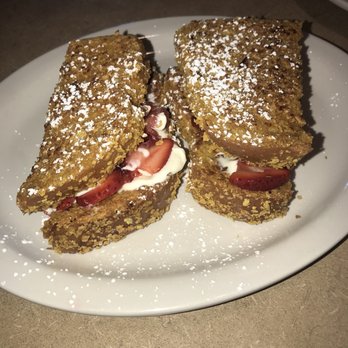 Kristof's Kafe - Strawberry stuffed French toast - American Near Me - Davie, Florida