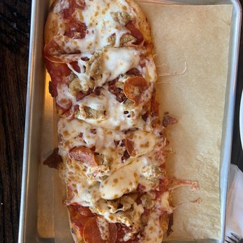 Coyote Bar & Grill - All meat flat bread - Salad Near Me - Milan, Tennessee Coyote Bar & Grill - All meat flat bread - Salad Near Me - Milan, Tennessee