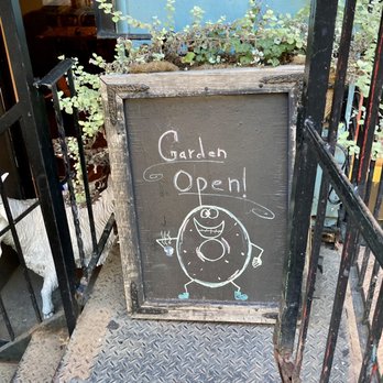 The Chipped Cup - Going down the stairs  09/10/21 - Coffee & Tea Near Me - New York, New York