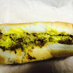 Andy's Pizza - Coney dog no onion w/mustard, delicious
