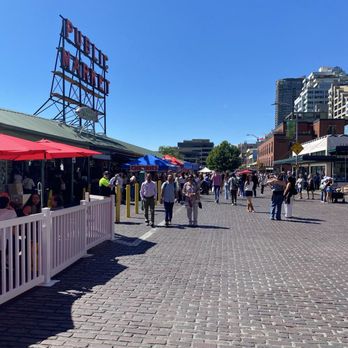 Pike Place Market - Outside the market.. - Public Markets Near Me - Seattle, Washington