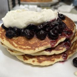 Lemon ricotta blueberry pancakes. I don't care where you're going in the world, you will not get better than this! Lemon ricotta blueberry pancakes. I don't care where you're going in the world, you will not get better than this!