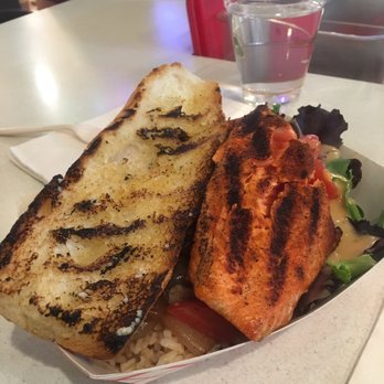 Market Grill - Copper River Sockeye Salmon platter - Seafood Near Me - Seattle, Washington