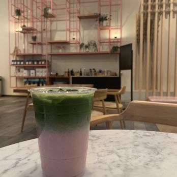 Elixr Coffee - Strawberry Matcha Oat Milk Latte - Coffee Roasteries Near Me - Nashville, Tennessee Elixr Coffee - Strawberry Matcha Oat Milk Latte - Coffee Roasteries Near Me - Nashville, Tennessee