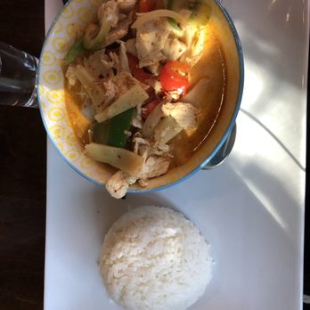 Indochine - Red curry with chicken - Thai Near Me - Jacksonville, Florida