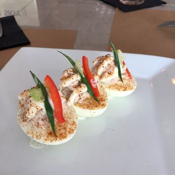 Spritz Stuart - Crab deviled eggs - Tapas/Small Plates Near Me - Stuart, Florida