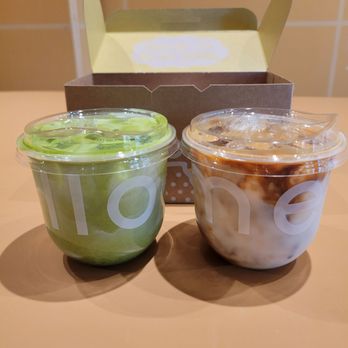 Mello - Matcha and latte. - Donuts Near Me - Vancouver, British Columbia