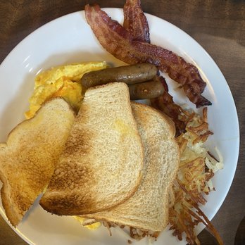 Denny's - Grand Slam w/ toast. - Diners Near Me - Pleasanton, California Denny's - Grand Slam w/ toast. - Diners Near Me - Pleasanton, California