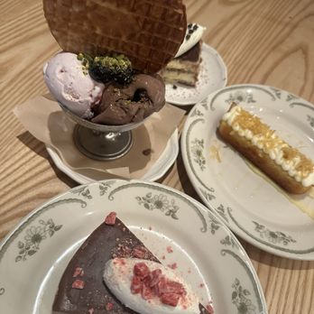 Pietro's - The spumoni, seasonal gelato pie, and lemon olive oil cake - Italian Near Me - Lodi, California Pietro's - The spumoni, seasonal gelato pie, and lemon olive oil cake - Italian Near Me - Lodi, California