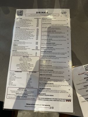Menu photo 8 ABBQ Atlantic Beach, FL