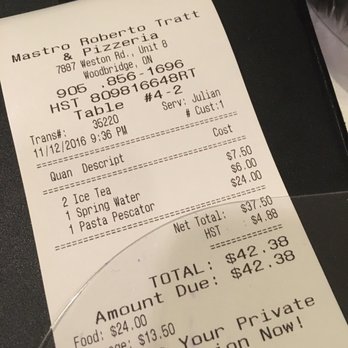 Mastroroberto Trattoria - Italian Near Me - Woodbridge, Ontario