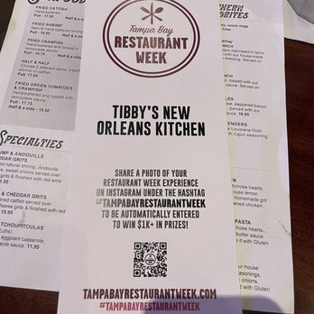 Tibby's New Orleans Kitchen - Cajun/Creole Near Me - Brandon, Florida