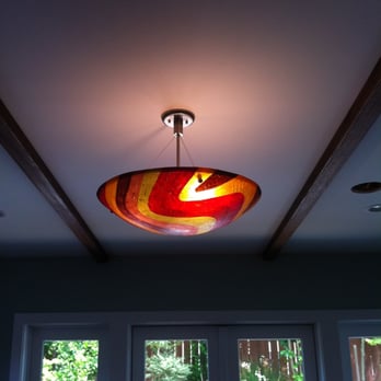 East Bay Electric - Finishing off the dining room with the lighting fixture our client provided for us! - Electricians Near Me - Alamo, California East Bay Electric - Finishing off the dining room with the lighting fixture our client provided for us! - Electricians Near Me - Alamo, California