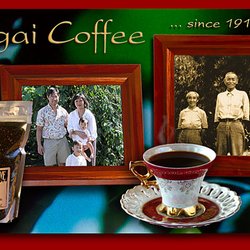 Sugai Kona Coffee - Raised with pride by three generations of the Sugai family.