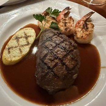 Sutter Street Steakhouse - Flat iron steak combo - Steakhouses Near Me - Folsom, California