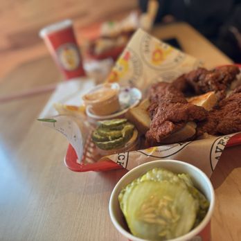 Dave's Hot Chicken - Dave's #1: 2 Tenders w/ Fries - Chicken Shop Near Me - Holly Springs, North Carolina Dave's Hot Chicken - Dave's #1: 2 Tenders w/ Fries - Chicken Shop Near Me - Holly Springs, North Carolina