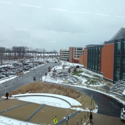 Snowy view today! Snowy view today!