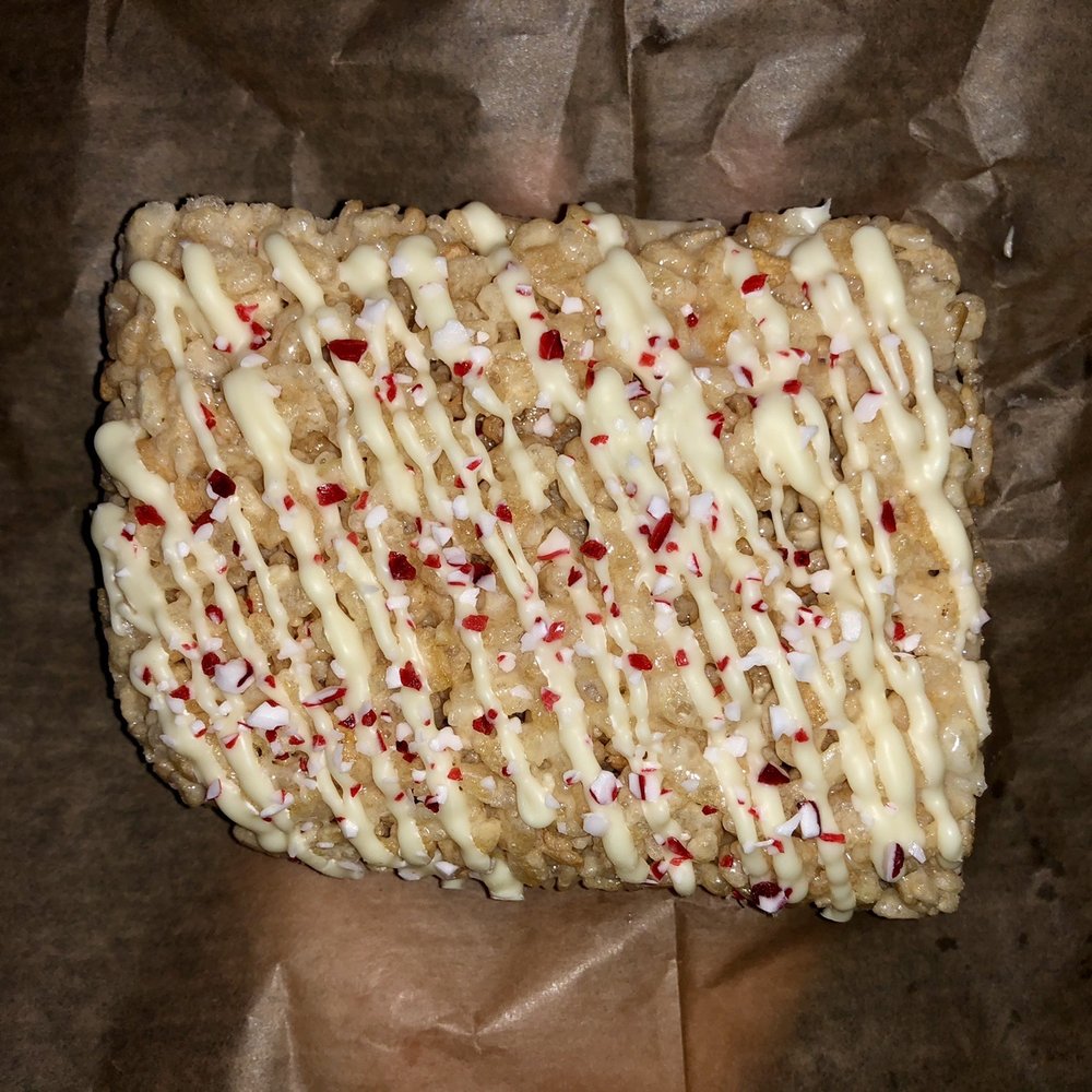 Buzz Cafe - Rice krispy peppermint treat - Coffee & Tea Near Me - Oak Park, Illinois Buzz Cafe - Rice krispy peppermint treat - Coffee & Tea Near Me - Oak Park, Illinois